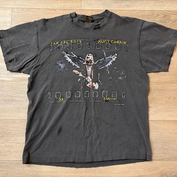 Vintage Kurt Cobain T-Shirt - Picture 1 of 5